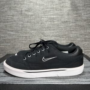 Nike GTS 97 Black Retro Canvas Casual Running Shoes DA1446-001 Mens Size 10